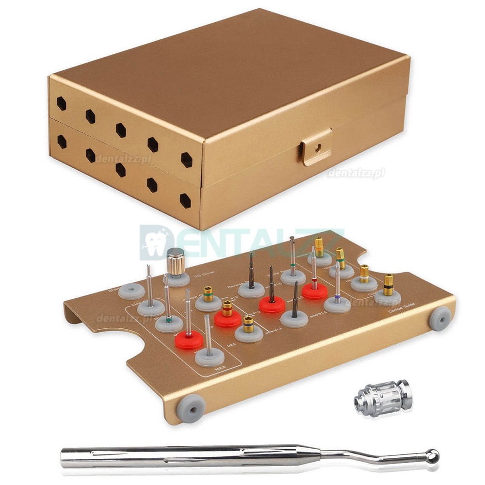 Zestaw do Usuwania Uszkodzonych Śrub Implantologicznych Ekstraktor Śrub